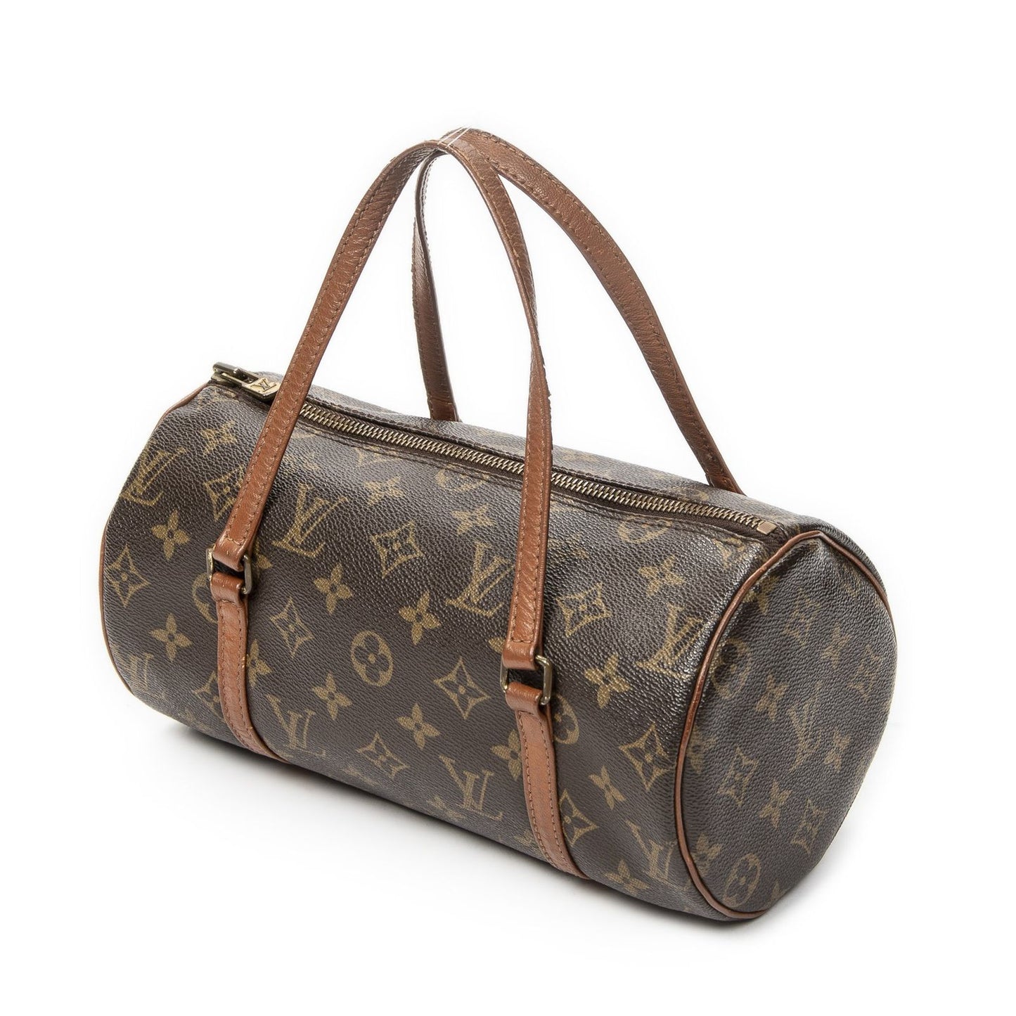 Louis Vuitton Papillon Brown Monogram Canvas Handbag — view 2