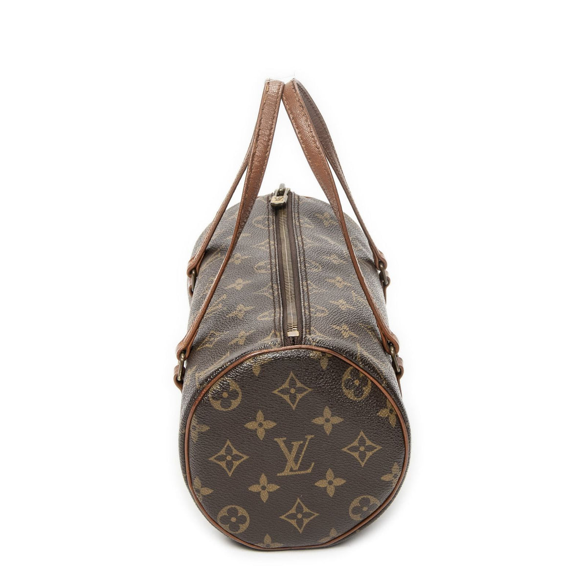 Louis Vuitton Papillon Brown Monogram Canvas Handbag — view 3