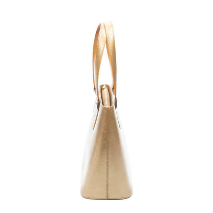 Louis Vuitton Stockton Beige Monogram Matte Shoulder Bag — view 3