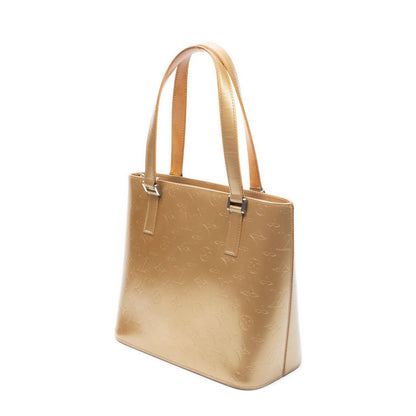 Louis Vuitton Stockton Beige Monogram Matte Shoulder Bag — view 2