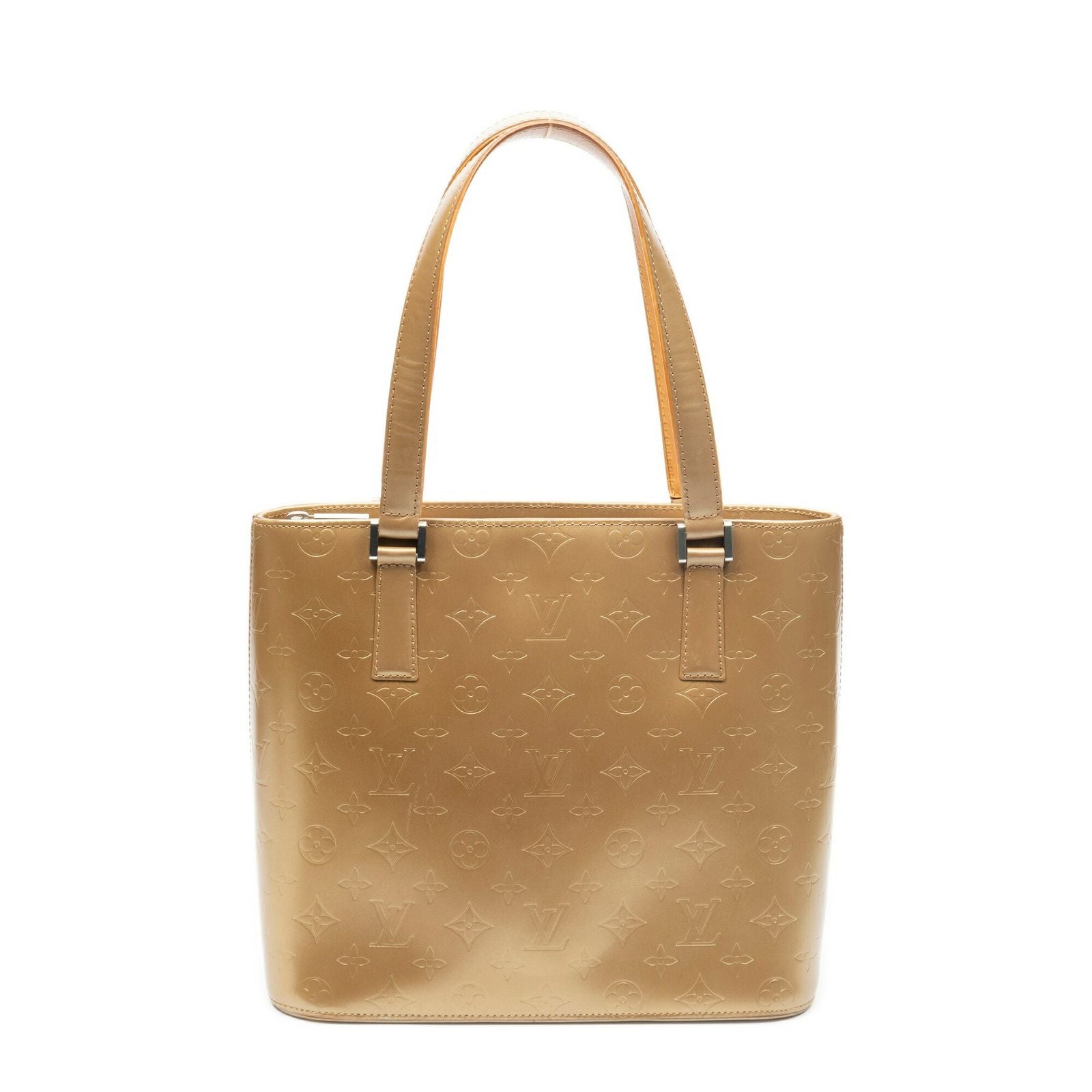 Louis Vuitton Stockton Beige Monogram Matte Shoulder Bag