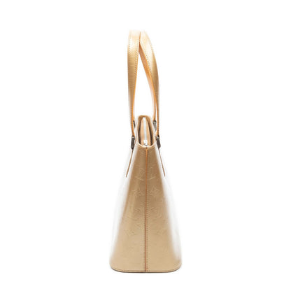 Louis Vuitton Stockton Beige Monogram Matte Shoulder Bag — view 4