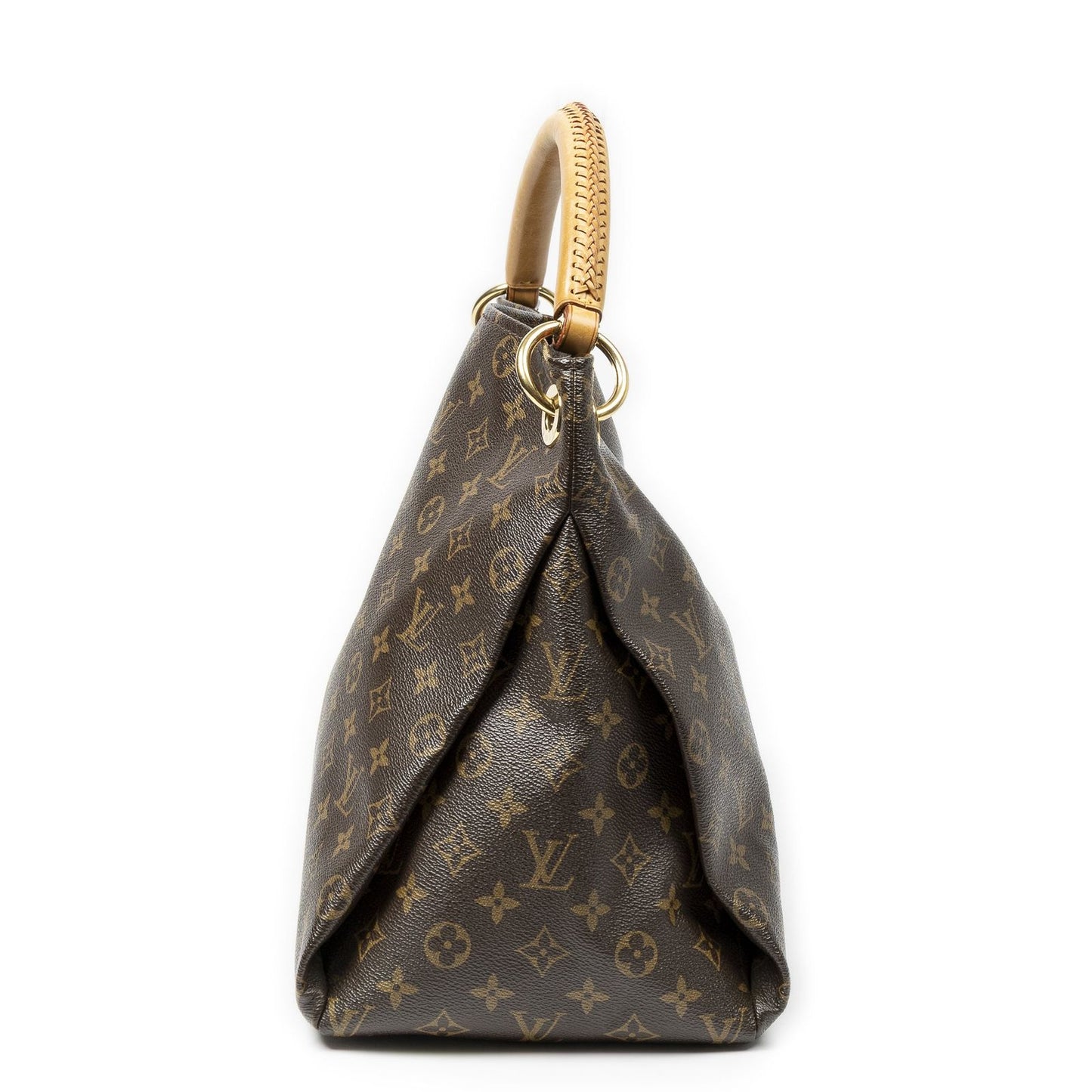 Louis Vuitton Artsy Brown Monogram Canvas Shoulder Bag — view 3