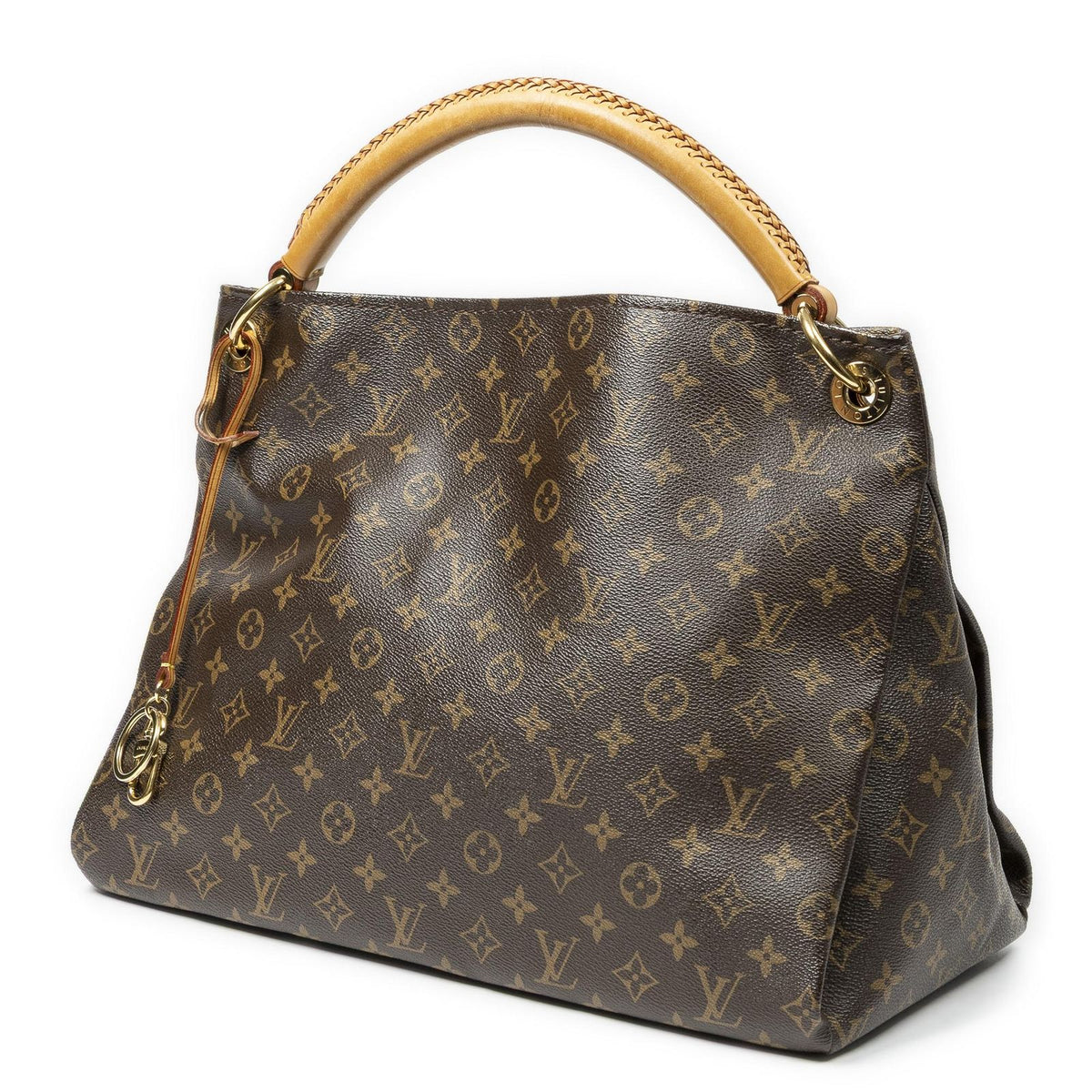 Louis Vuitton Artsy Brown Monogram Canvas Shoulder Bag — view 2