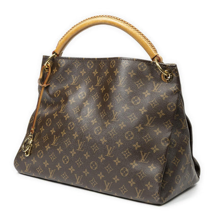 Louis Vuitton Artsy Brown Monogram Canvas Shoulder Bag — view 2