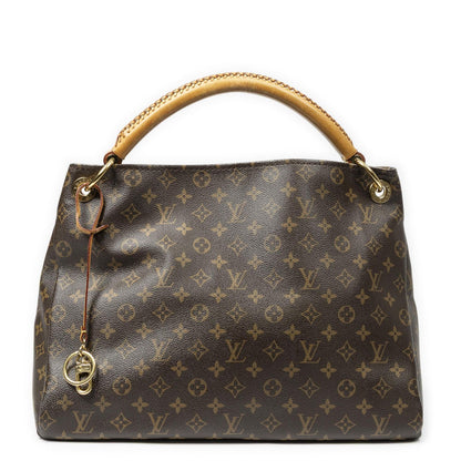 Louis Vuitton Artsy Brown Monogram Canvas Shoulder Bag