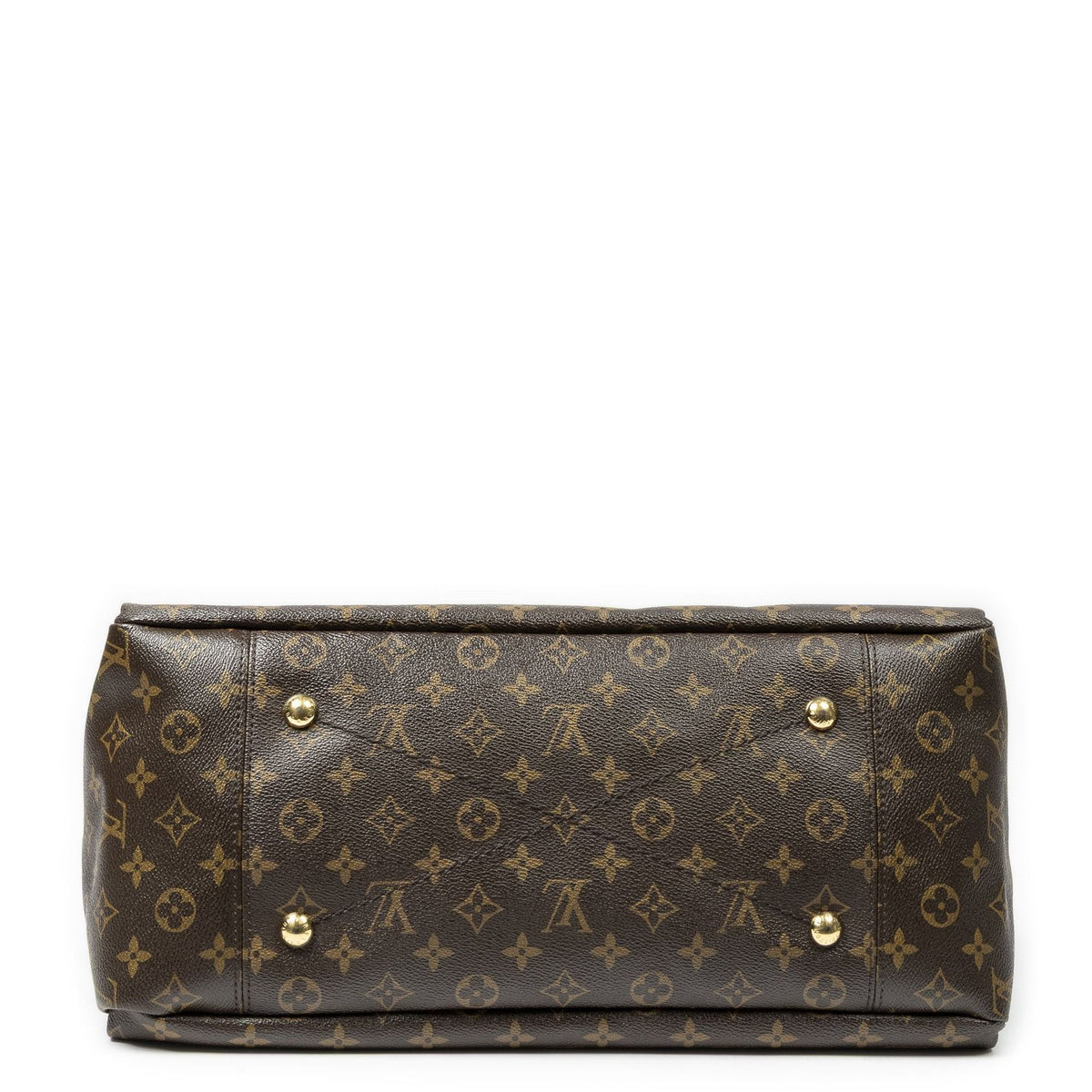 Louis Vuitton Artsy Brown Monogram Canvas Shoulder Bag — view 6