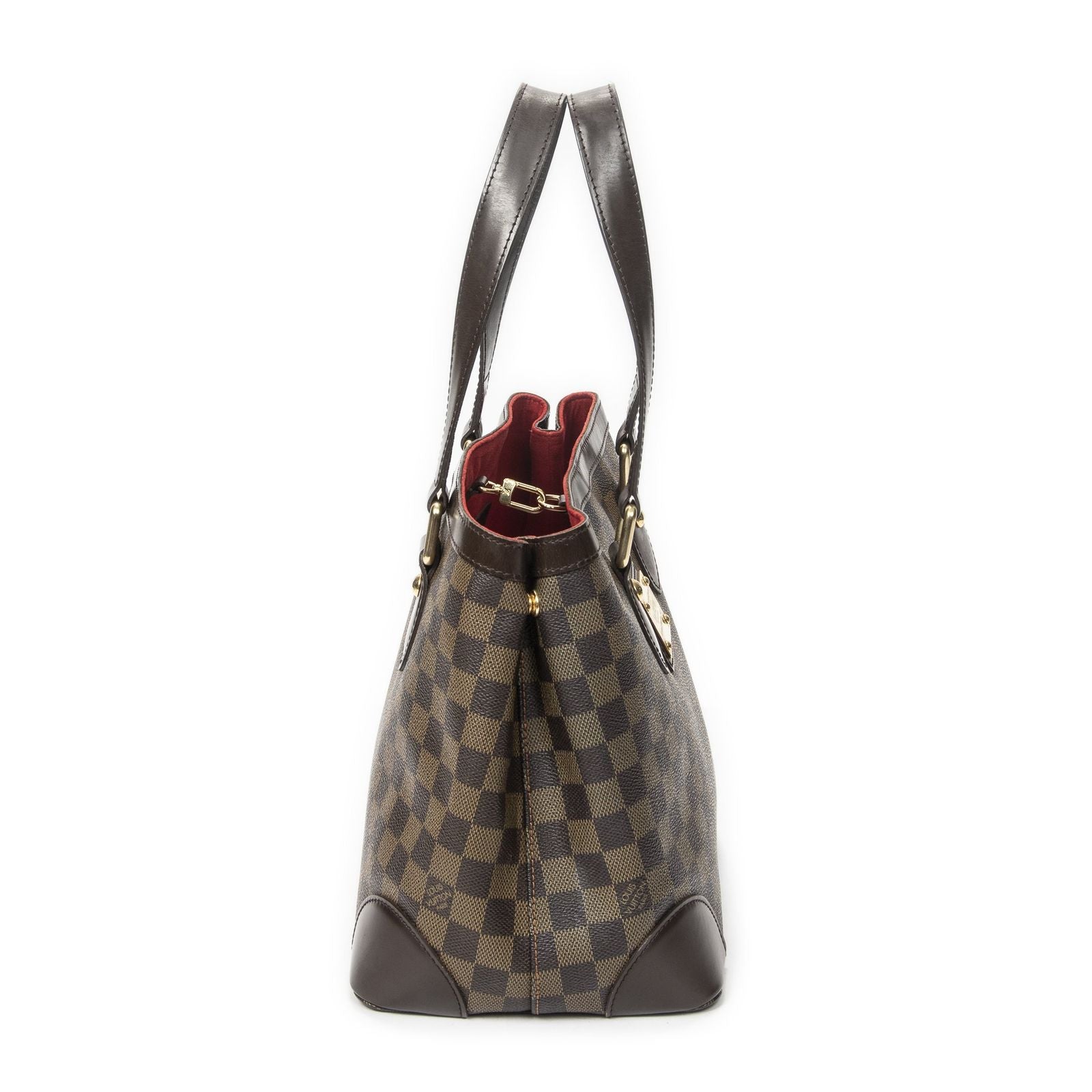Louis Vuitton Hampstead Brown Damier Ebene Tote — view 4