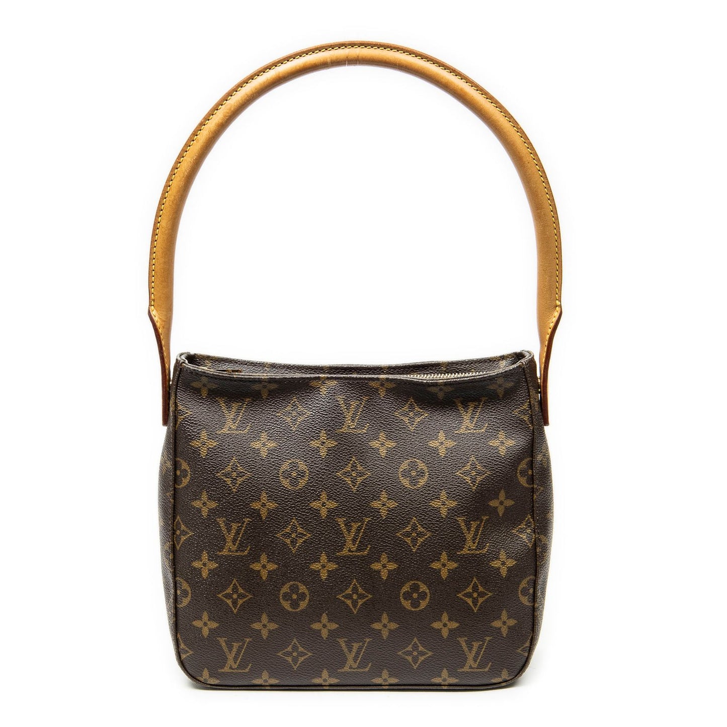 Louis Vuitton Looping Brown Monogram Canvas Shoulder Bag