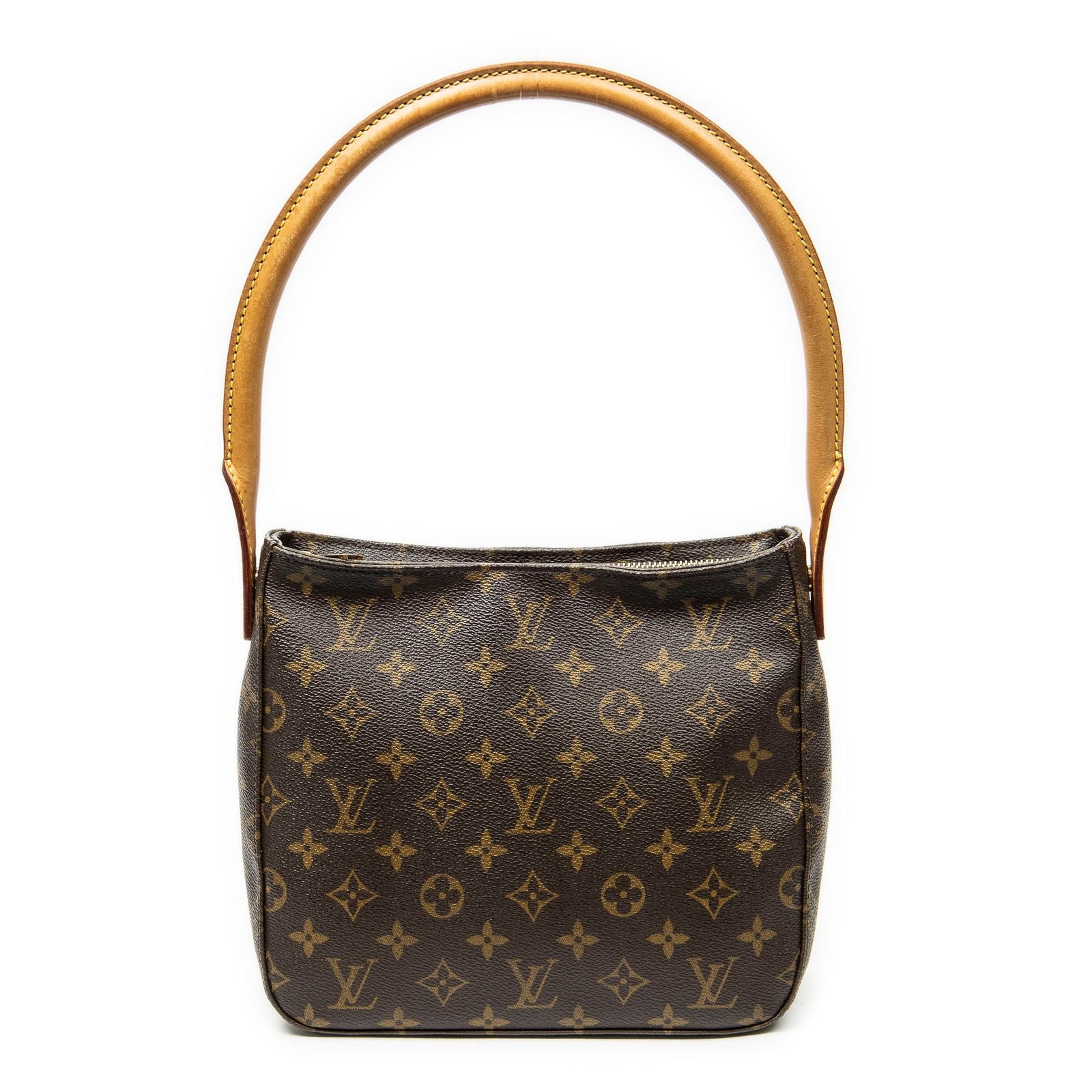Louis Vuitton Looping Brown Monogram Canvas Shoulder Bag