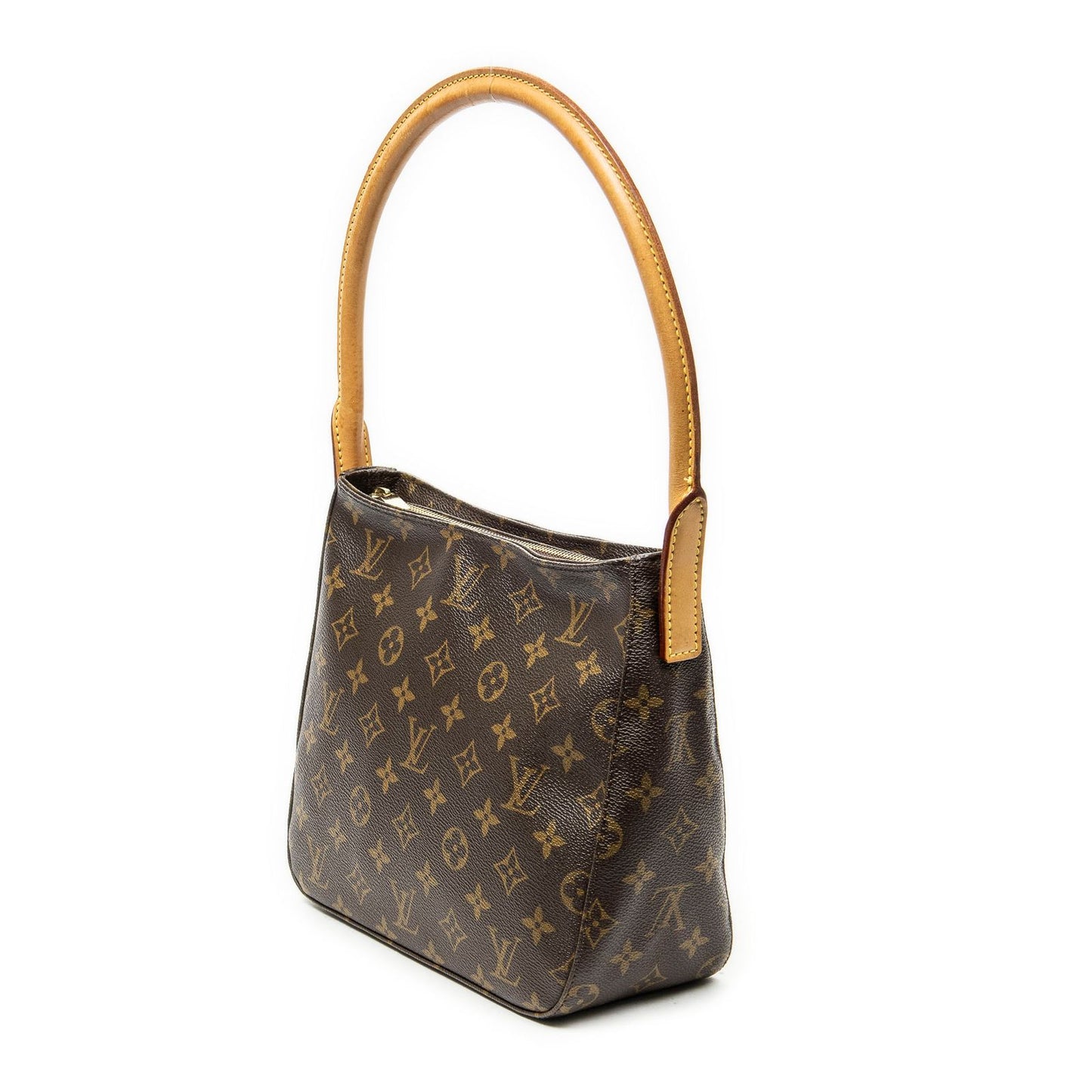 Louis Vuitton Looping Brown Monogram Canvas Shoulder Bag — view 2