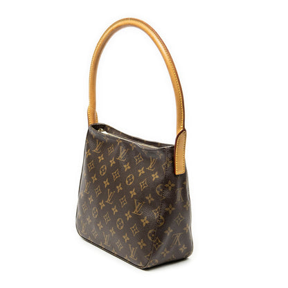 Louis Vuitton Looping Brown Monogram Canvas Shoulder Bag — view 2