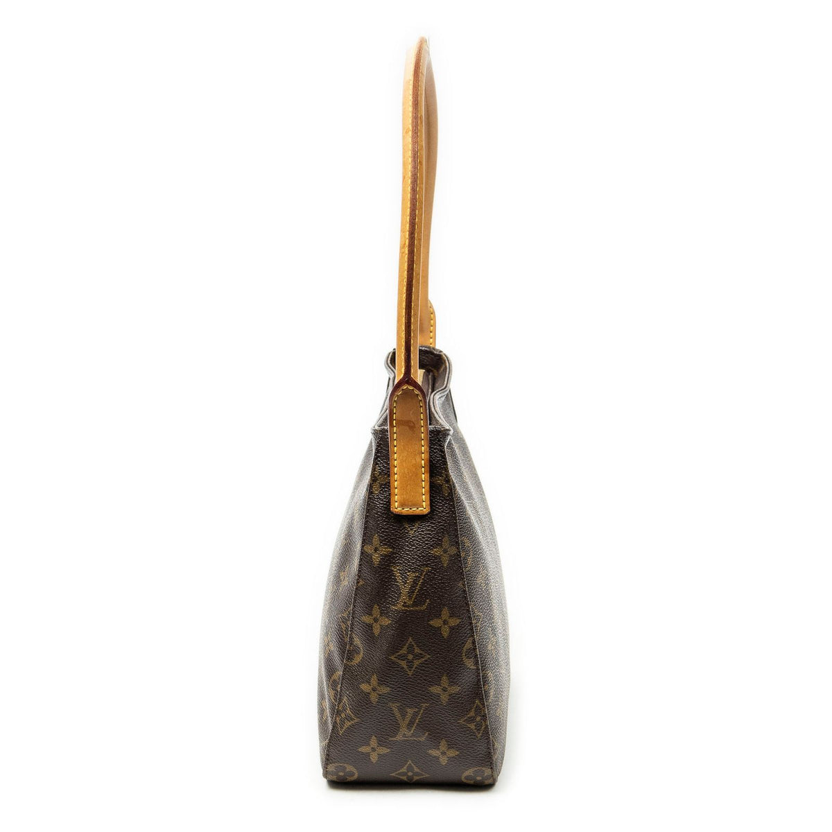 Louis Vuitton Looping Brown Monogram Canvas Shoulder Bag — view 4