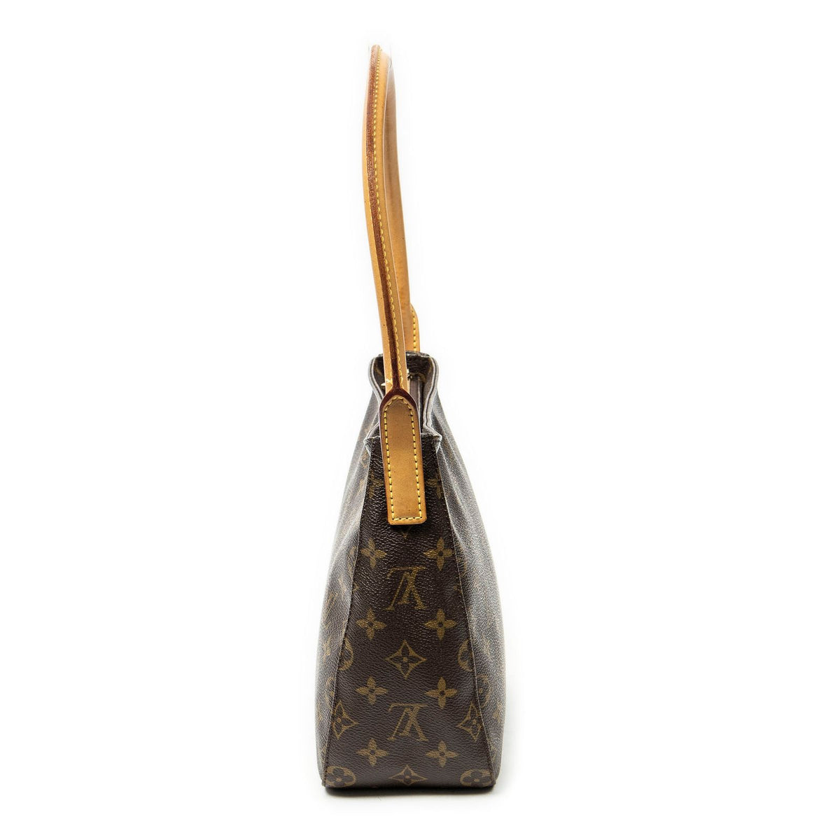 Louis Vuitton Looping Brown Monogram Canvas Shoulder Bag — view 3
