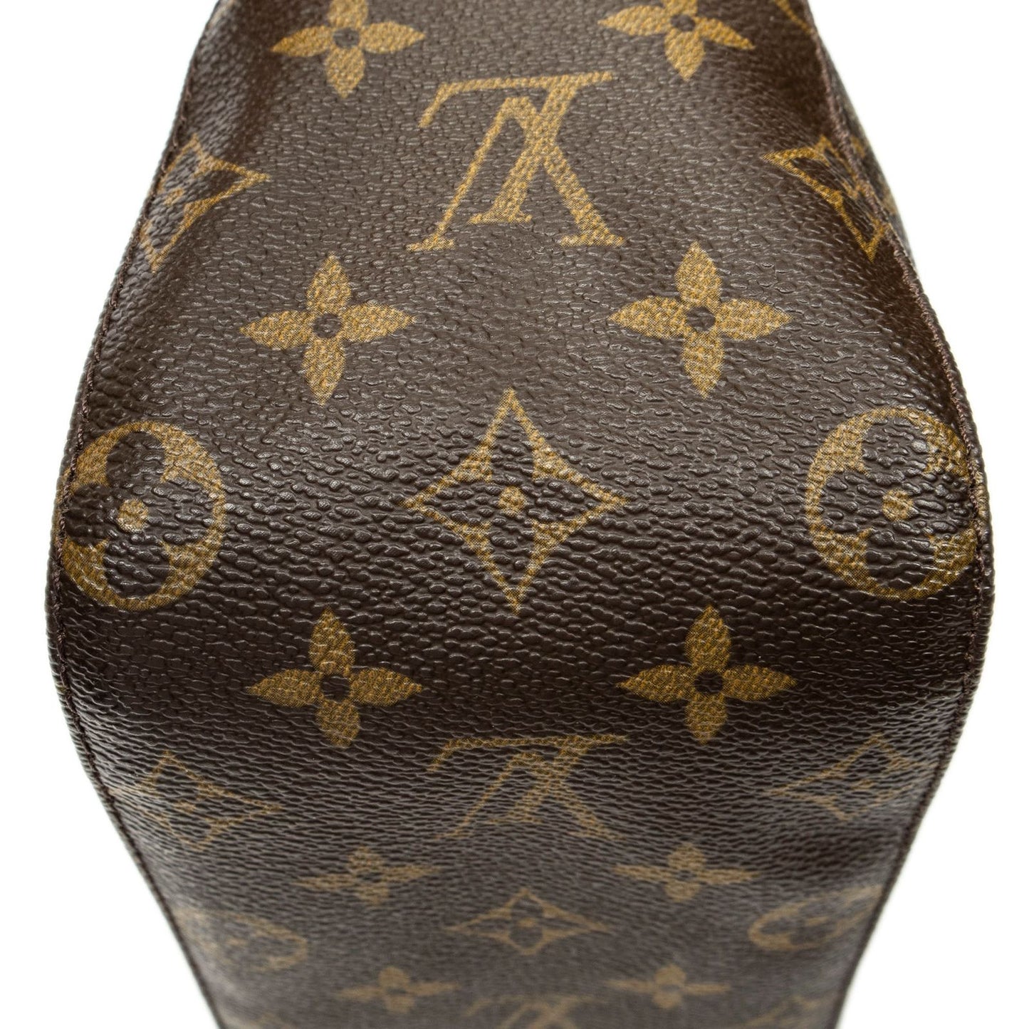 Louis Vuitton Looping Brown Monogram Canvas Shoulder Bag — view 7