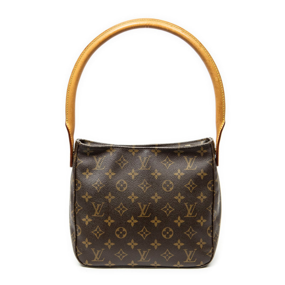 Louis Vuitton Looping Brown Monogram Canvas Shoulder Bag — view 5