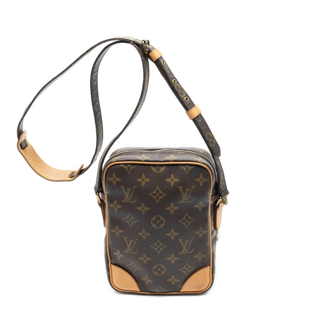 Louis Vuitton Amazon Brown Monogram Canvas Crossbody — view 5
