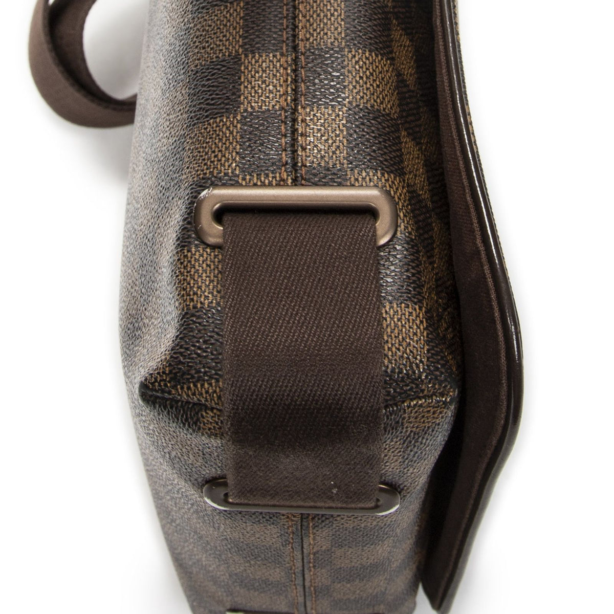 Louis Vuitton Brooklyn Brown Damier Ebene Shoulder Bag — view 7