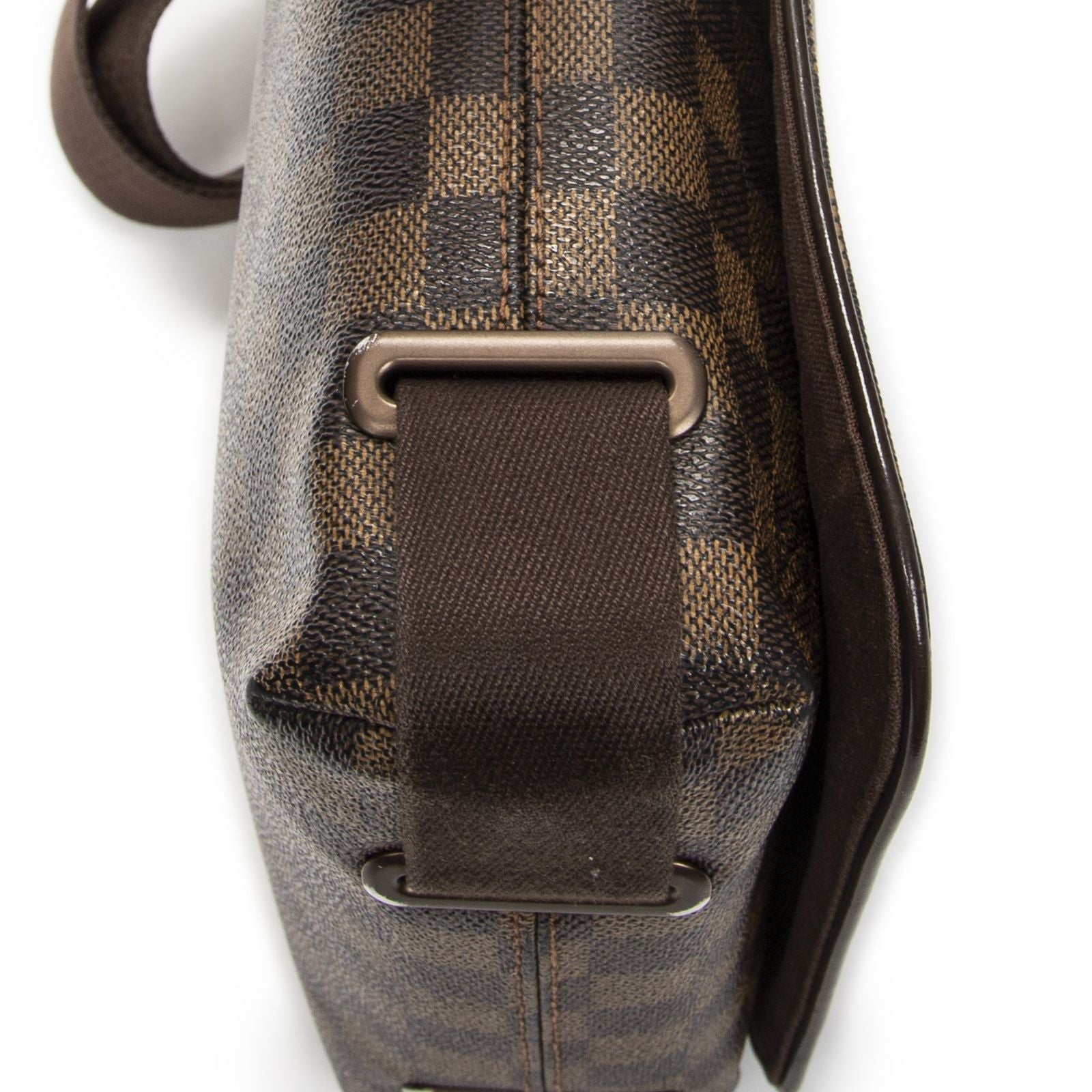 Louis Vuitton Brooklyn Brown Damier Ebene Shoulder Bag — view 7