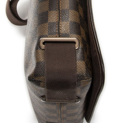 Louis Vuitton Brooklyn Brown Damier Ebene Shoulder Bag — view 7