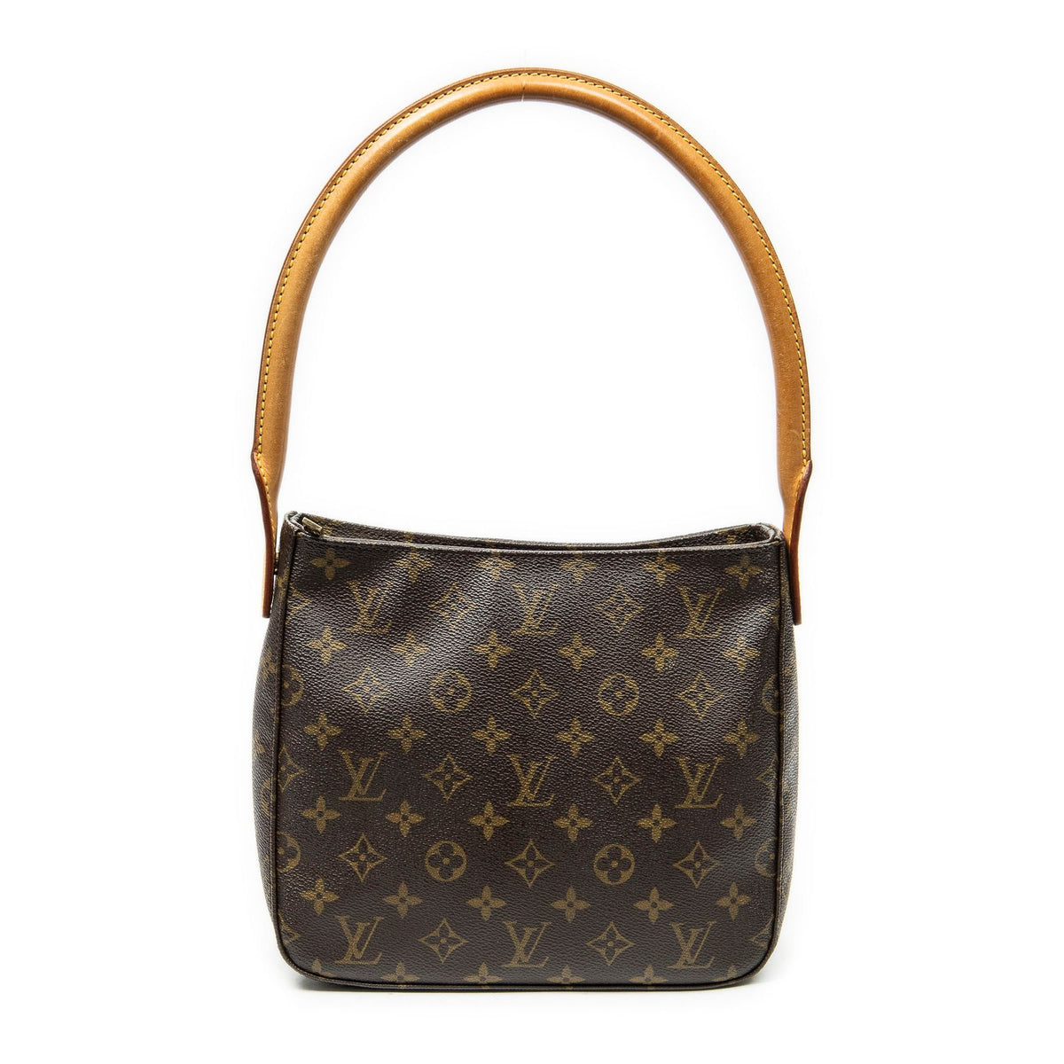 Louis Vuitton Looping Brown Monogram Canvas Shoulder Bag