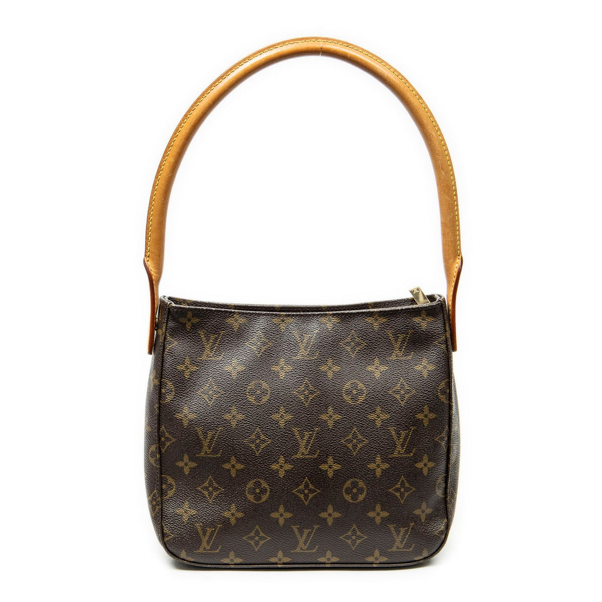 Louis Vuitton Looping Brown Monogram Canvas Shoulder Bag — view 5
