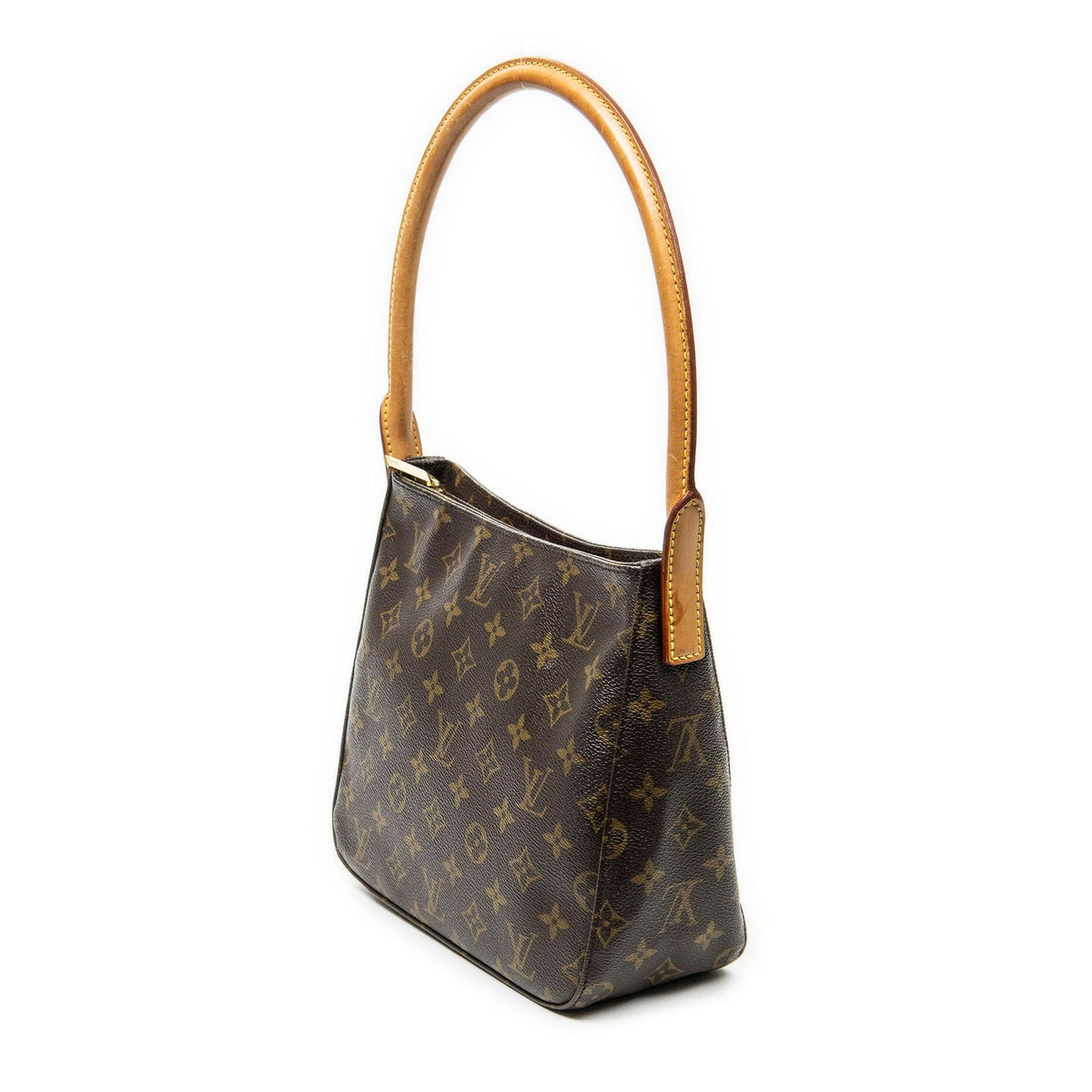 Louis Vuitton Looping Brown Monogram Canvas Shoulder Bag — view 2