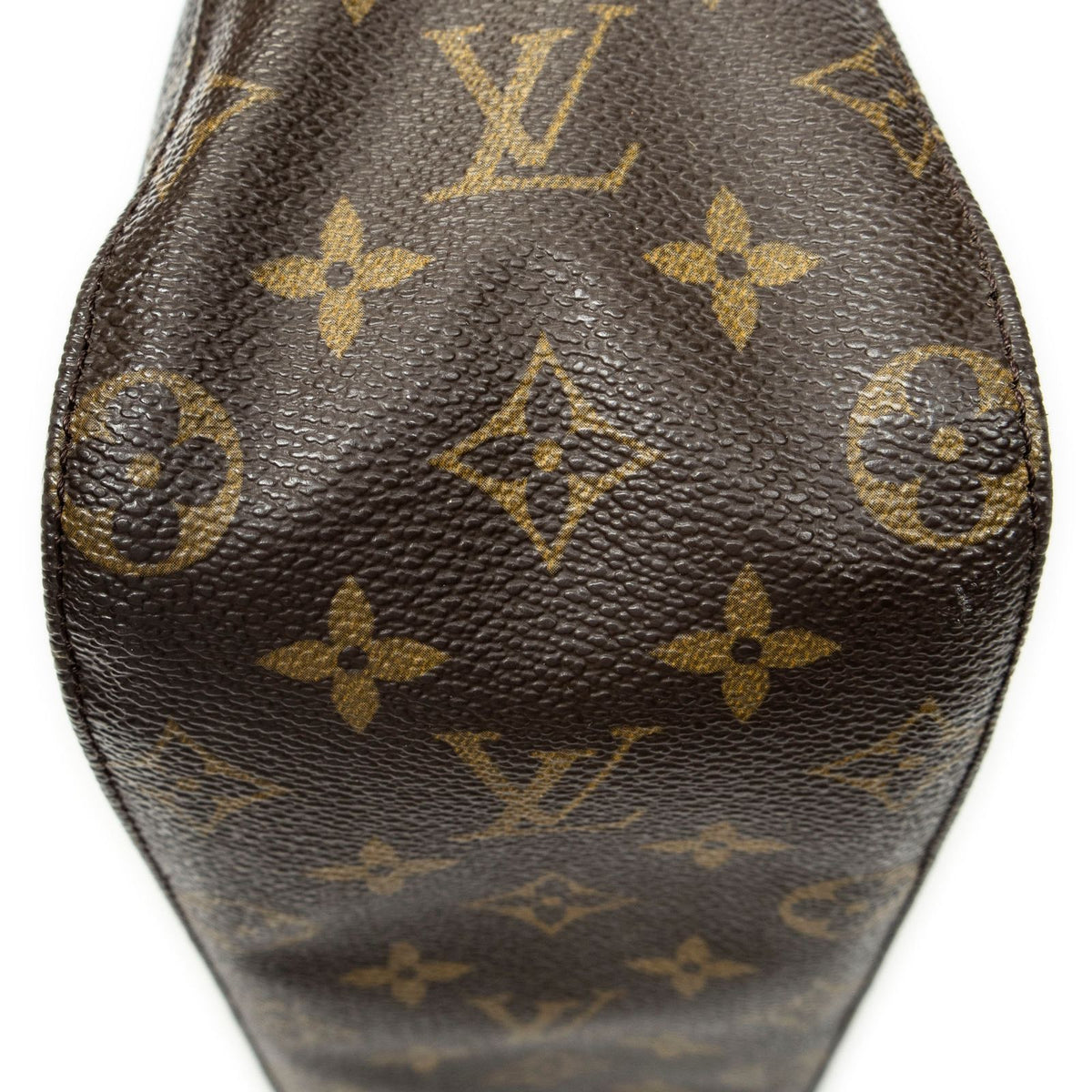Louis Vuitton Looping Brown Monogram Canvas Shoulder Bag — view 8
