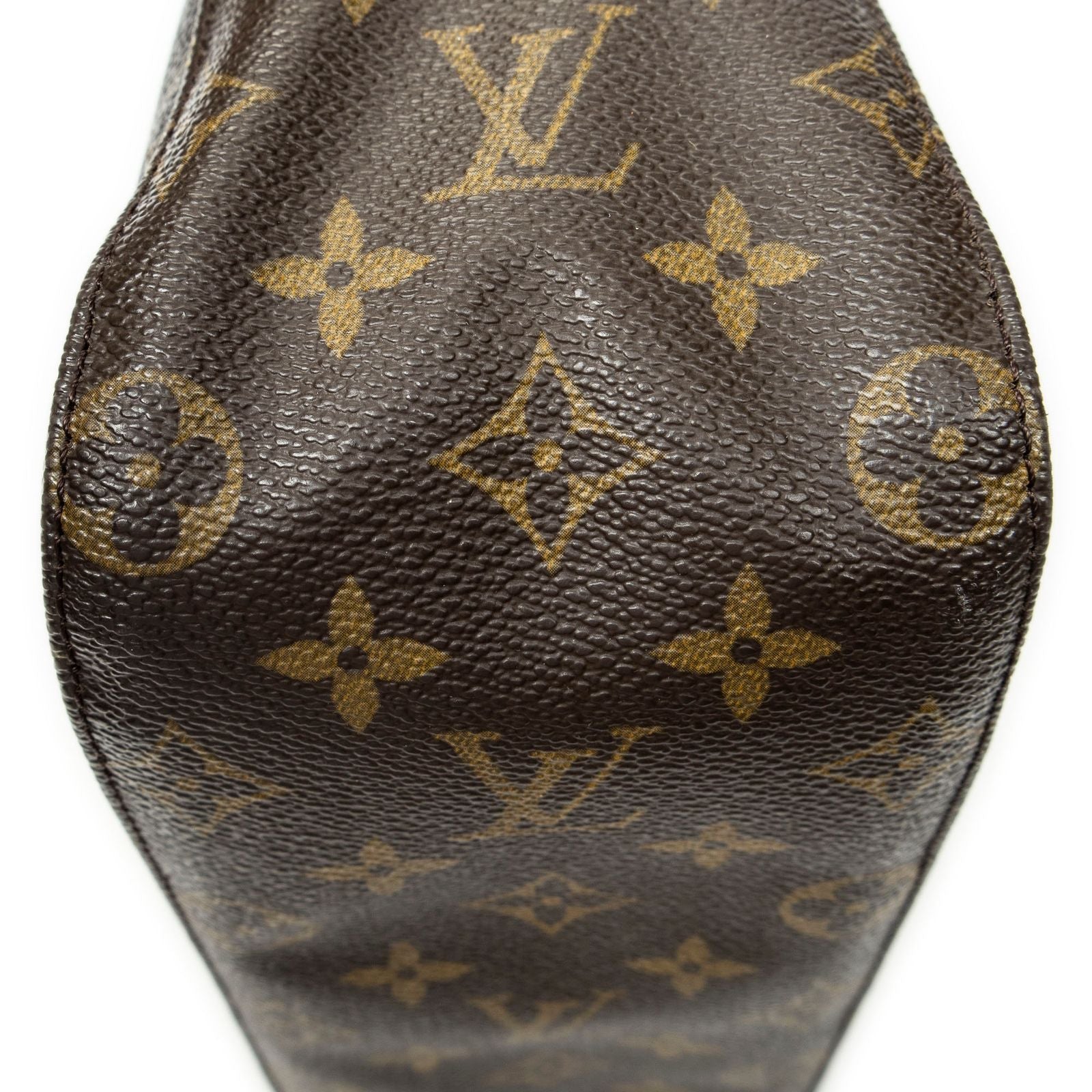 Louis Vuitton Looping Brown Monogram Canvas Shoulder Bag — view 8
