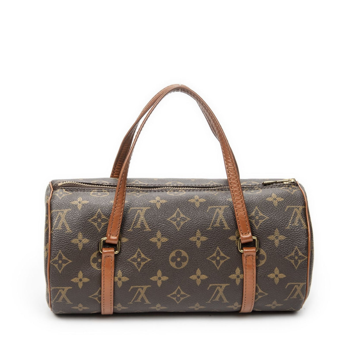 Louis Vuitton Papillon Brown Monogram Canvas Handbag — view 5
