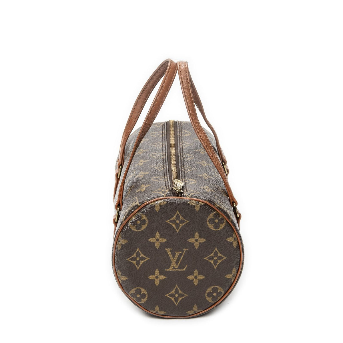 Louis Vuitton Papillon Brown Monogram Canvas Handbag — view 4
