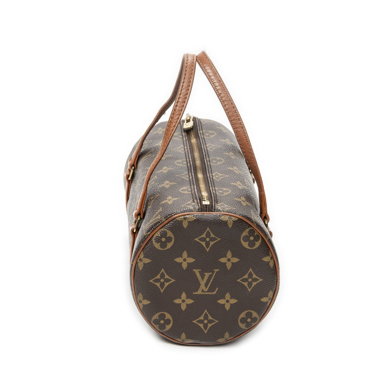 Louis Vuitton Papillon Brown Monogram Canvas Handbag — view 3