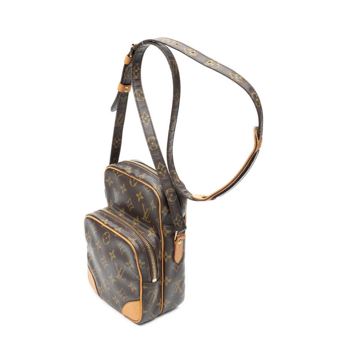 Louis Vuitton Amazon Brown Monogram Canvas Crossbody — view 2