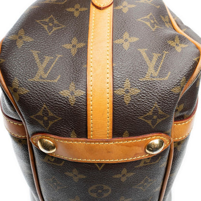 Louis Vuitton Streza Brown Monogram Canvas Shoulder Bag — view 7