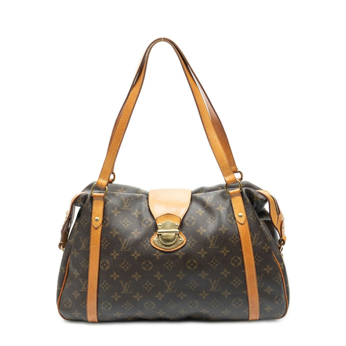 Louis Vuitton Streza Brown Monogram Canvas Shoulder Bag