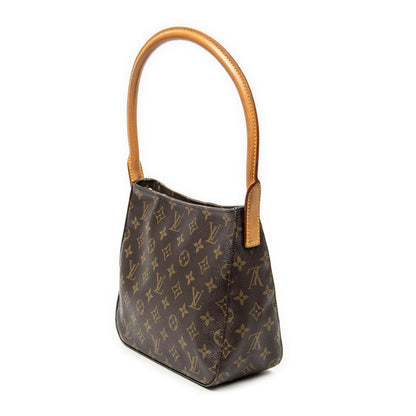 Louis Vuitton Looping Brown Monogram Canvas Shoulder Bag — view 2