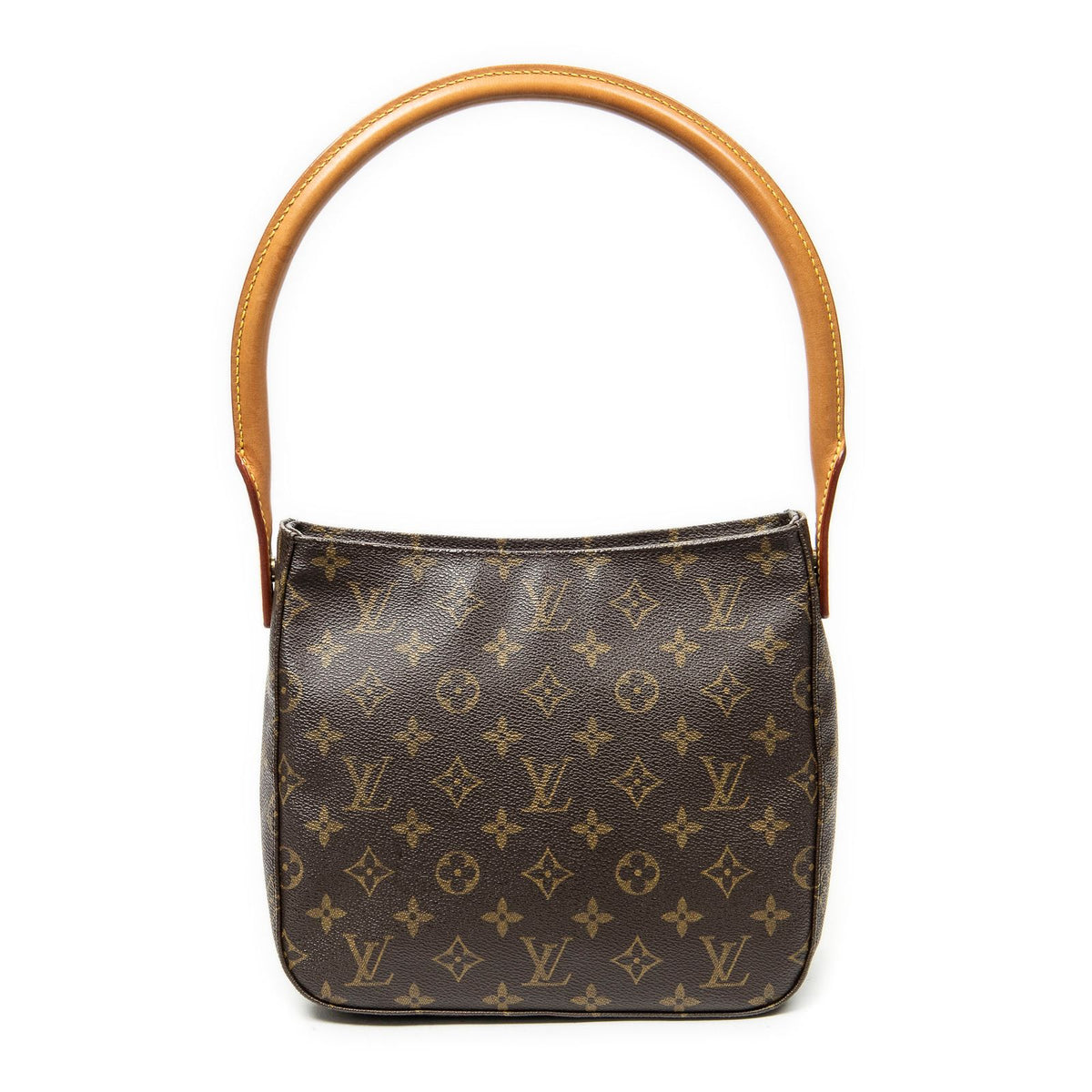 Louis Vuitton Looping Brown Monogram Canvas Shoulder Bag — view 5