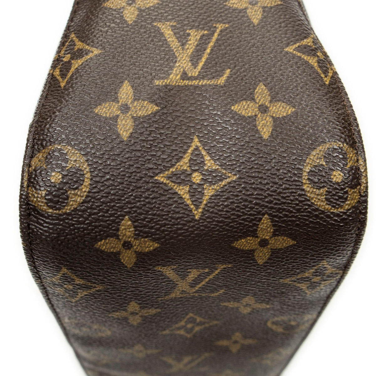 Louis Vuitton Looping Brown Monogram Canvas Shoulder Bag — view 8