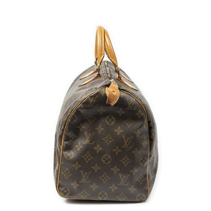 Louis Vuitton Speedy Brown Monogram Canvas Handbag — view 3