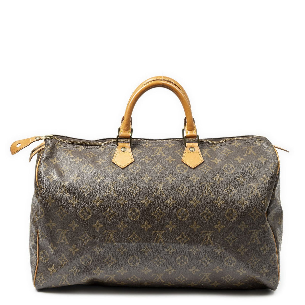 Louis Vuitton Speedy Brown Monogram Canvas Handbag — view 5