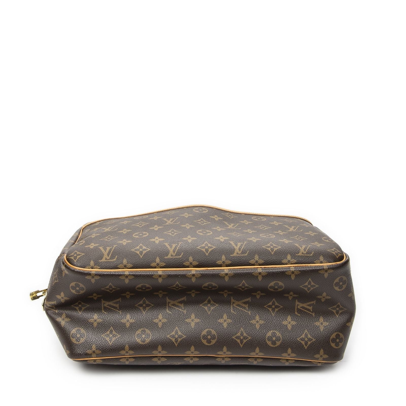 Louis Vuitton Deauville Brown Monogram Canvas Handbag — view 6