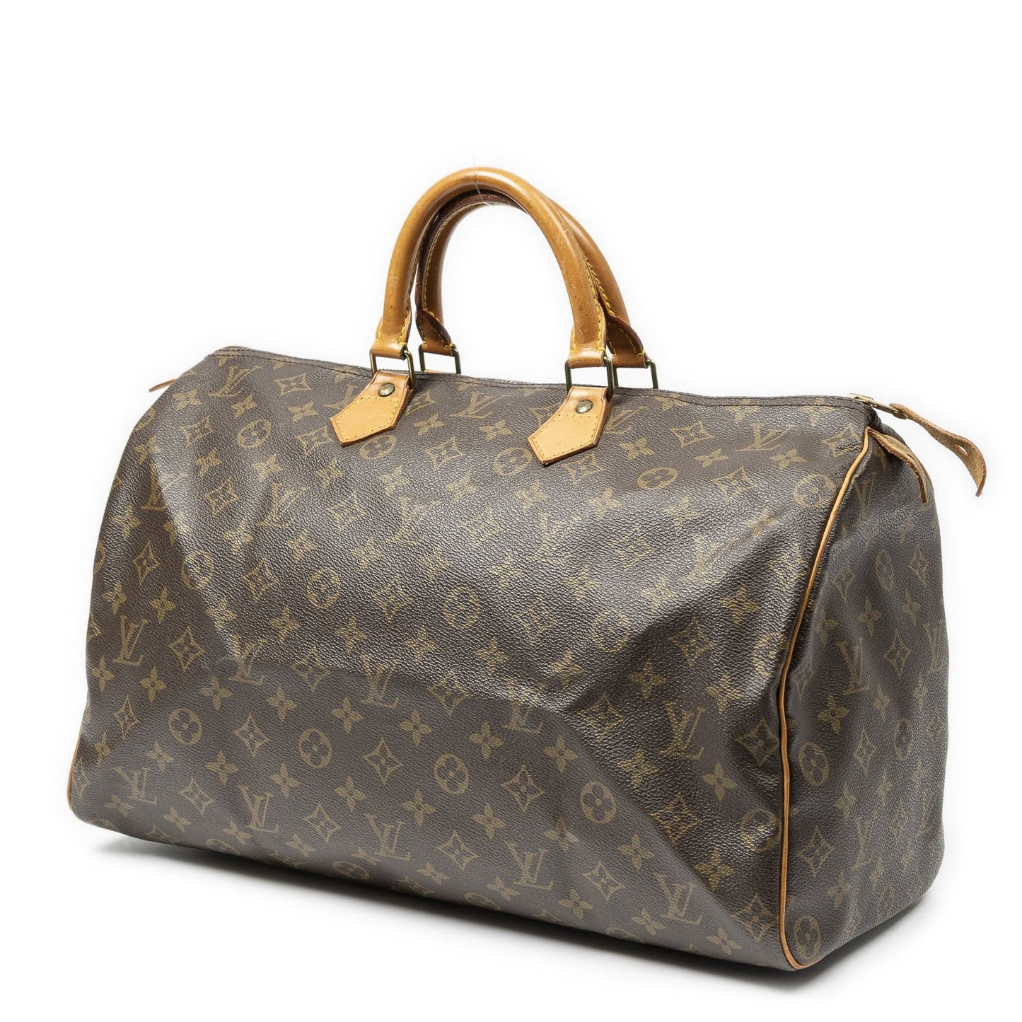 Louis Vuitton Speedy Brown Monogram Canvas Handbag — view 2