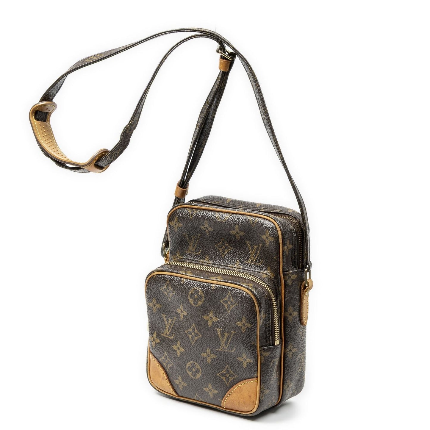 Louis Vuitton Amazon Brown Monogram Canvas Crossbody — view 2