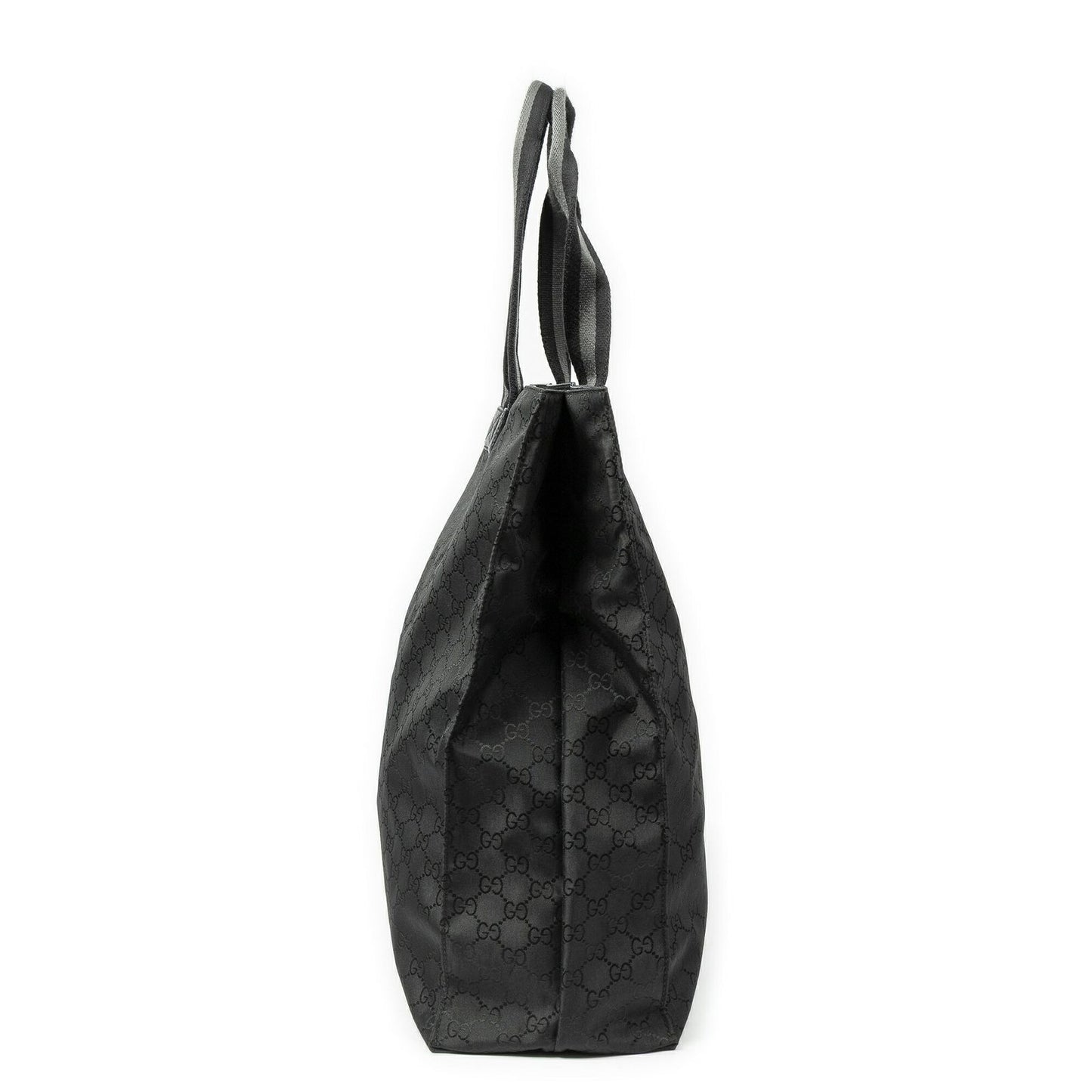 Gucci Vertical Tote Black GG Nylon Canvas — view 3