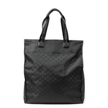 Gucci Vertical Tote Black GG Nylon Canvas — view 5