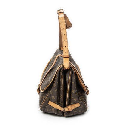 Louis Vuitton Saumur Brown Monogram Canvas Crossbody — view 4