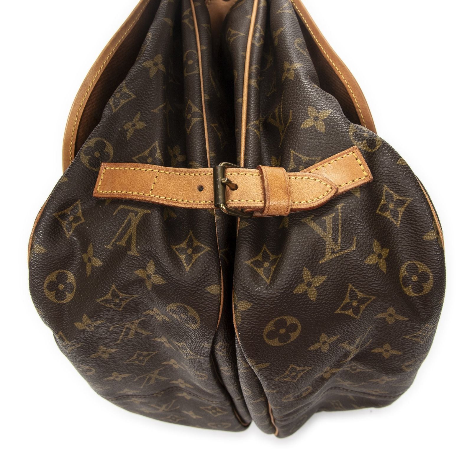 Louis Vuitton Saumur Brown Monogram Canvas Crossbody — view 8