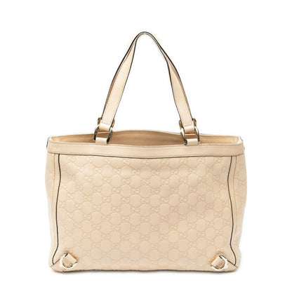 Gucci Medium Abbey D Ring Tote Light Beige Guccissima — view 5