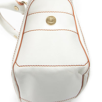 Celine Boogie Bag Ivory Calfskin Leather — view 7