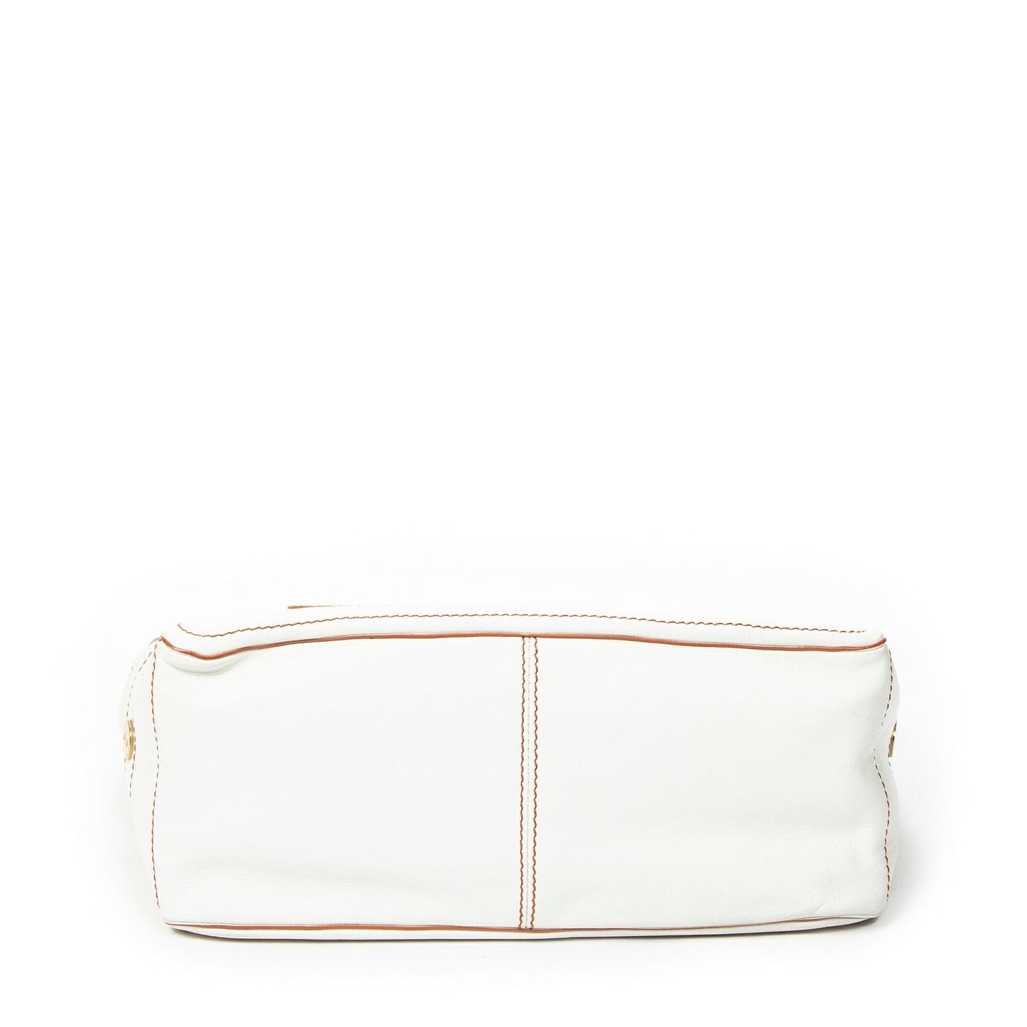 Celine Boogie Bag Ivory Calfskin Leather — view 6